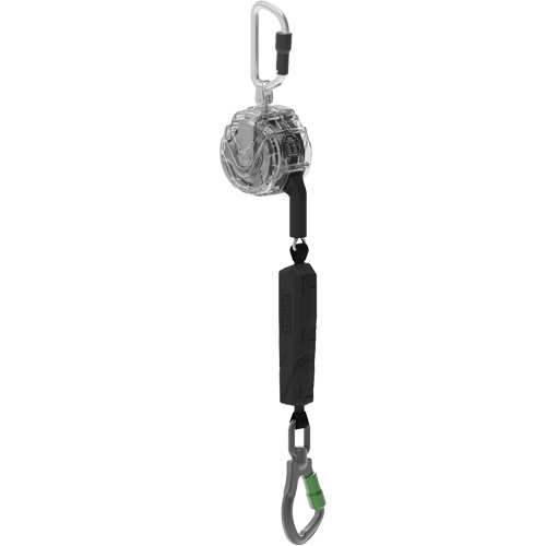 C&acirc;ble de limiteur de chute personnel ALTAKS V-TEC, 10', Acier galvanis&eacute;, Pivotant Les Distributions ICE