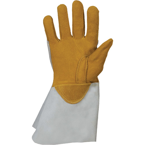 Gants de soudage 335DBP Endura, Cuir de vache refendu/Cuir d'&eacute;lan refendu, Taille Petit Les Distributions ICE
