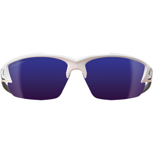 Lunettes de s&eacute;curit&eacute; Khor G2, Lentille Miroir bleu, Anti-&eacute;gratignures/Polaris&eacute;, ANSI Z87+/MCEPS GL-PD 10-12/R&eacute;pond ou surpasse la norme CSA Z94.3 Les Distributions ICE