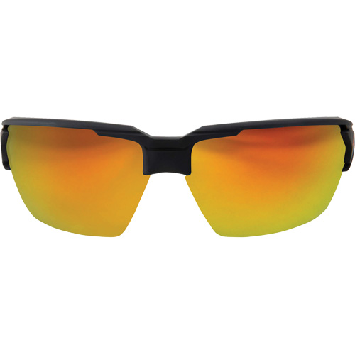 Lunettes de s&eacute;curit&eacute; Pumori, Lentille Rouge/Miroir, Anti-&eacute;gratignures, ANSI Z87+/MCEPS GL-PD 10-12/R&eacute;pond ou surpasse la norme CSA Z94.3 Les Distributions ICE