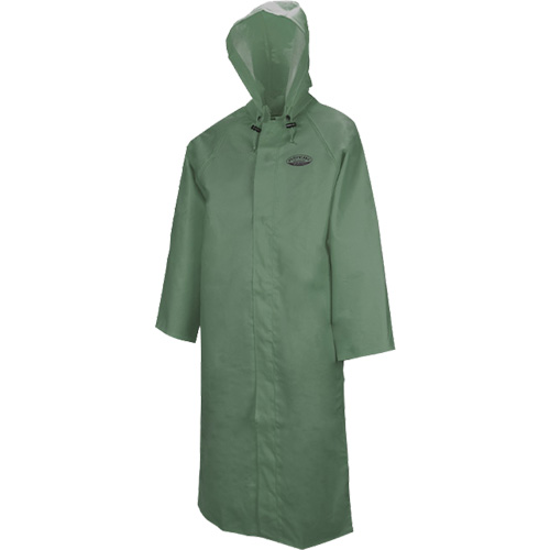 Manteau long avec capuchon d&eacute;tachable Hurricane 851, 3T-Grand, Vert Les Distributions ICE