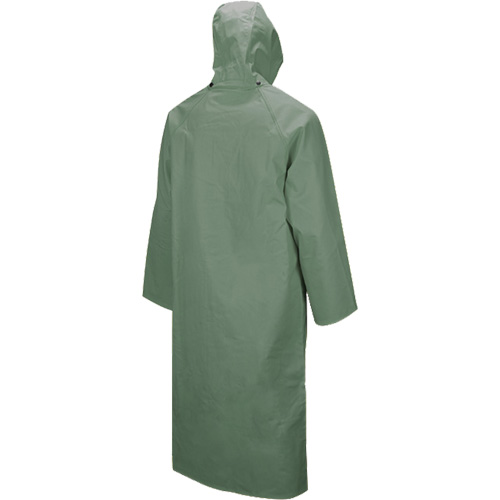 Manteau long avec capuchon d&eacute;tachable Hurricane 851, 3T-Grand, Vert Les Distributions ICE