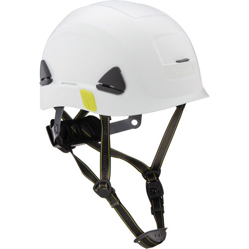 Casque de s&eacute;curit&eacute; d'escalade Fibre Metal, R&eacute;pond aux normes CSA type 2, Suspension Rochet, Non ventil&eacute; Les Distributions ICE