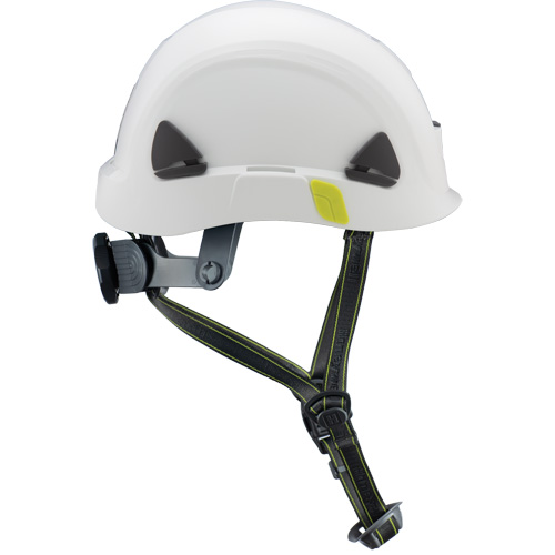 Casque de s&eacute;curit&eacute; d'escalade Fibre Metal, R&eacute;pond aux normes CSA type 2, Suspension Rochet, Non ventil&eacute; Les Distributions ICE