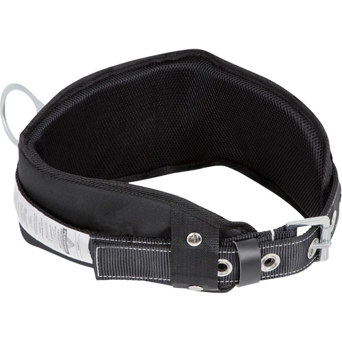 WB-6010-S Dispositif de retenue de s&eacute;curit&eacute; avec ceinture &agrave; un anneau en D et support lombaire rembourr&eacute; - Petit Les Distributions ICE