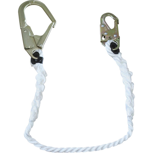 LAN-1242-4 Longe &agrave; corde de retenue 5/8", 1 branches, 4', Classe CSA A Les Distributions ICE