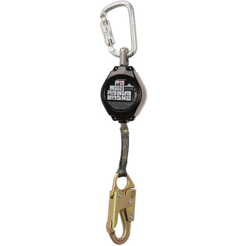 SRL-76105-6AR Cordage de s&eacute;curit&eacute; autor&eacute;tractable r&eacute;sistant &agrave; l'arc &eacute;lectrique, 6', Dyneema, Pivotant Les Distributions ICE