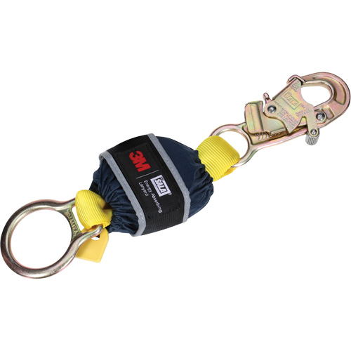 Shock Absorber, 1.3', D-Ring Center, Snap Hook Leg Ends Les Distributions ICE