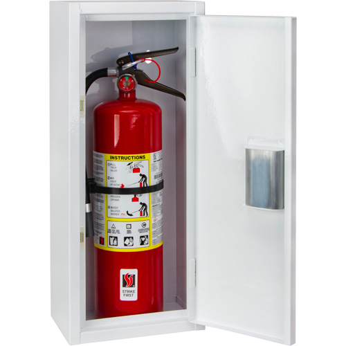 Armoire int&eacute;rieur pour extincteur, 10" la x 24" h x 7" p Les Distributions ICE