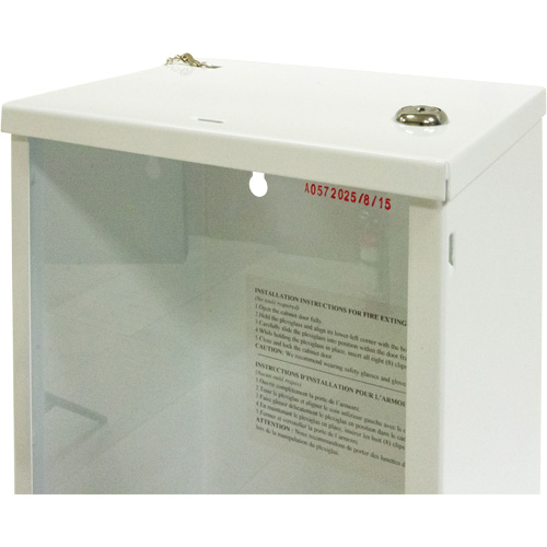 Armoire d'usage l&eacute;ger pour extincteur, 8" la x 22" h x 6" p Les Distributions ICE