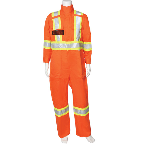 Combinaisons FR haute visibilit&eacute; Firewall FR, Taille Petit, Orange haute visibilit&eacute;, 9,2 cal/cm² Les Distributions ICE