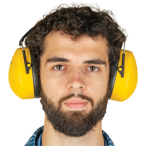Passive Ear Muffs, Headband, 25 NRR dB Les Distributions ICE