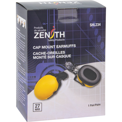 Passive Ear Muffs, Cap Mount, 27 NRR dB Les Distributions ICE