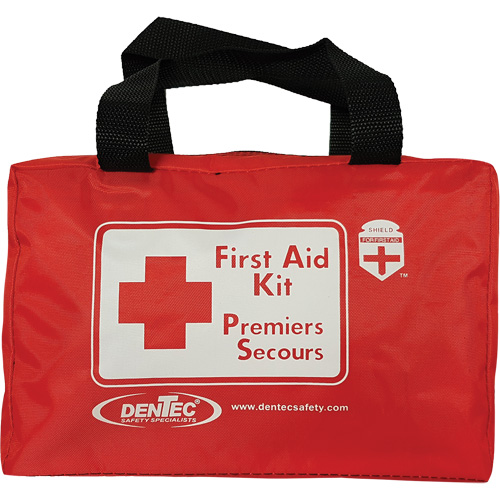 Trousse de premiers soins Shield, R&eacute;pond ou surpasse la norme CSA Z1220-24 type 2 environnements &agrave; faible risque, Petit (2-25 travailleurs) Les Distributions ICE