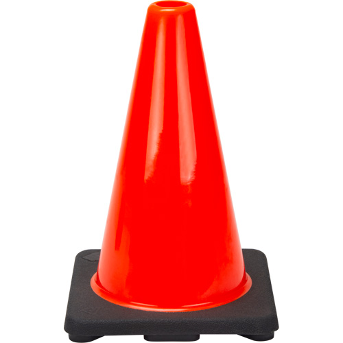 Premium Traffic Cone, 12", Orange Les Distributions ICE