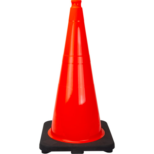 Premium Traffic Cone, 28", Orange Les Distributions ICE