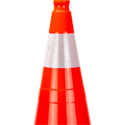 Premium Traffic Cone, 28", Orange, 4" Reflective Collar(s) Les Distributions ICE