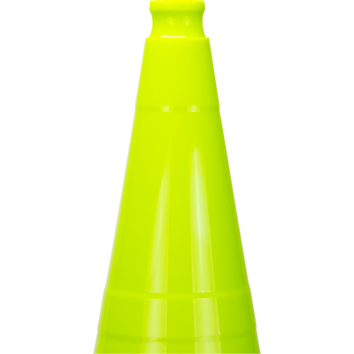 Premium Traffic Cone, 28", Lime Green Les Distributions ICE