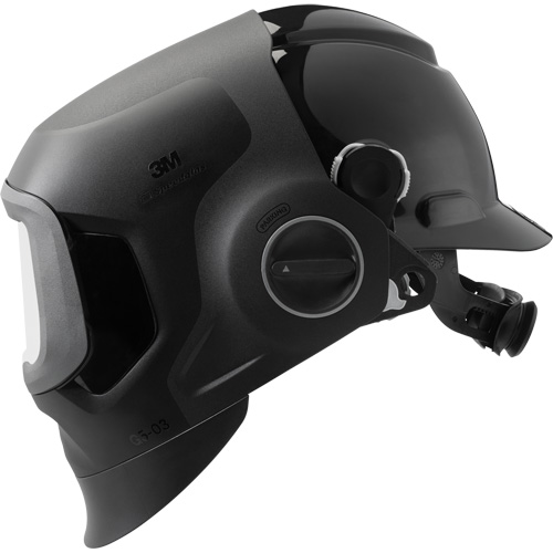 Casque & masque de soudage noir &agrave; devant fixe Speedglas G5-03 Pro Les Distributions ICE