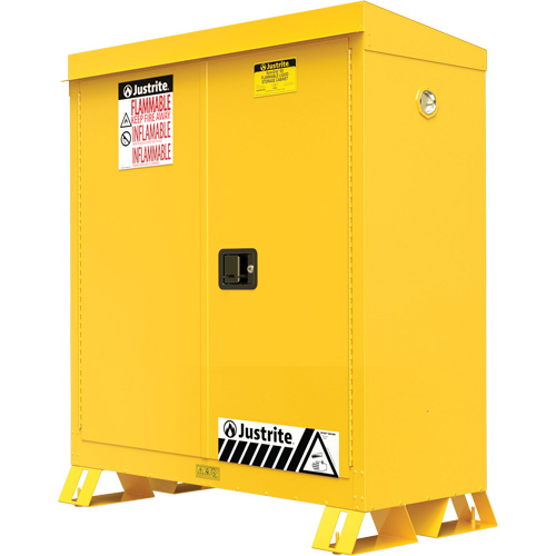 Armoire ext&eacute;rieure pour produits inflammables, 30 gal., 2 Porte(s), 43" La x 44" h x 18" p Les Distributions ICE