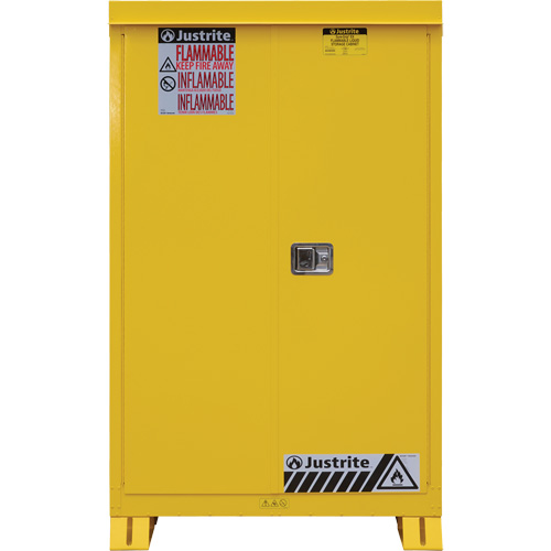 Armoire ext&eacute;rieure pour produits inflammables, 45 gal., 2 Porte(s), 43" La x 65" h x 18" p Les Distributions ICE