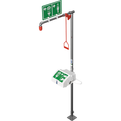 Douche combin&eacute;e avec cuvette ferm&eacute;e en ABS et entr&eacute;e inf&eacute;rieure, Socle Les Distributions ICE