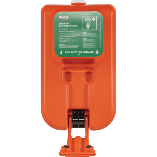 Poste de douche oculaire portable autonome, Aliment&eacute; par gravit&eacute;, Capacit&eacute; 10 gal., Conformit&eacute; ANSI Z358.1 Les Distributions ICE