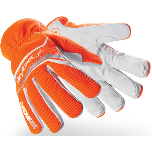Chrome SLT&reg; 4075 Cut-Resistant Gloves, Size 6/X-Small, Goatskin/HPPE Shell, ASTM ANSI Level A6/EN 388 Level E Les Distributions ICE