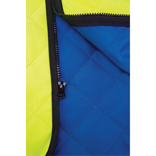 Veste refroidissante &agrave; &eacute;vaporation, Moyen, Jaune lime haute visibilit&eacute; Les Distributions ICE