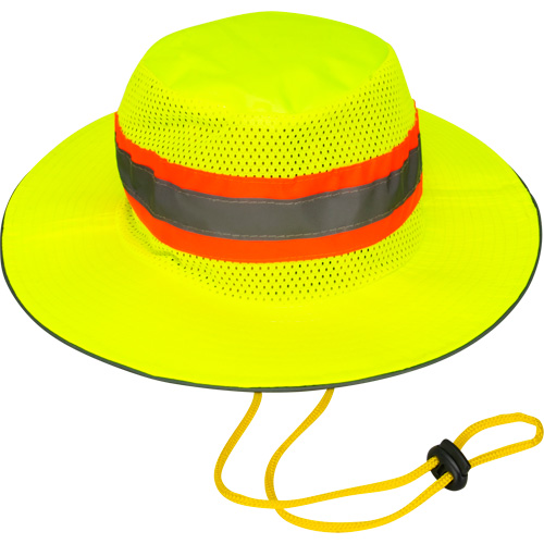 Evaporative Cooling Ranger Hat, Hi-Vis Lime Les Distributions ICE
