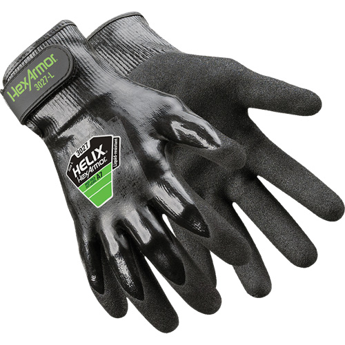 Helix&reg; 3027 Gloves, Size 6/X-Small, 21 Gauge, Nitrile Coated, HPPE Shell, ASTM ANSI Level A7 Les Distributions ICE