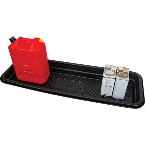 Plateau pour les d&eacute;versements, 12" lo x 48" la x 4,5" h, Cap. de d&eacute;versement 12 gal. US Les Distributions ICE