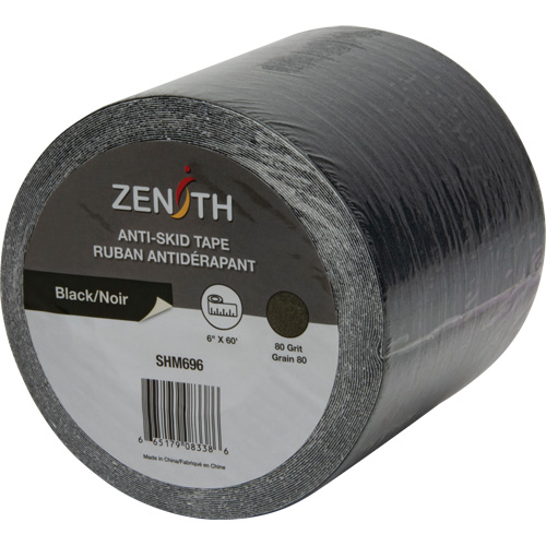 Ruban antid&eacute;rapant, 6" x 60', Noir Les Distributions ICE