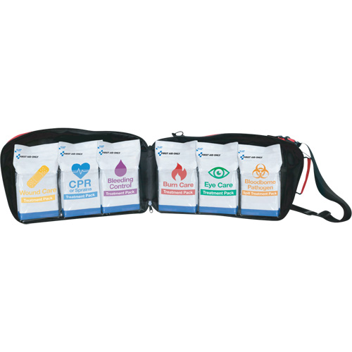 Trousse de premiers soins pour intervention d'urgence, Sac en nylon Les Distributions ICE
