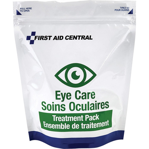 10 articles pour les soins oculaires pour la trousse d'intervention d'urgence de premiers soins Les Distributions ICE