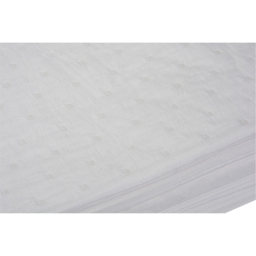 Bonded Sorbent Pad, Oil Only, 15" x 19", 10 gal. Absorbancy Les Distributions ICE
