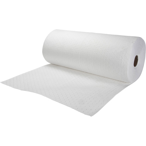 Rouleaux absorbants li&eacute;es, Lourd, 150' lo x 30" la, Absorption 24 gal. Les Distributions ICE