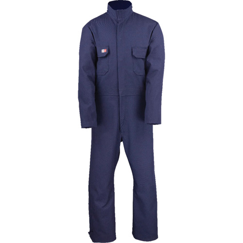 Westex UltraSoft&reg; Welder's Coverall - Regular, Size Small, Navy Blue Les Distributions ICE