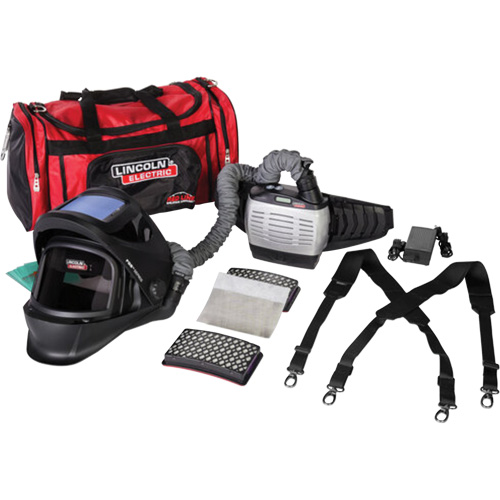 APR motoris&eacute; auto-assombrissant VIKING 3250D FGS avec batterie standard, Masque de soudage, Pile Lithium-ion Les Distributions ICE