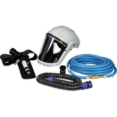 Ensemble de soupape de refroidissement &agrave; adduction d'air Versaflo V-100PSK, trousse de peinture pulv&eacute;ris&eacute;e Les Distributions ICE