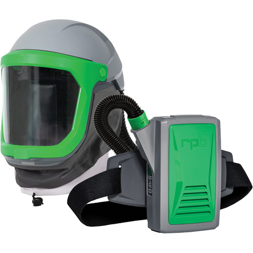 Respirateur Z-Link avec APR motoris&eacute; PX5 & joint FR pour le cou Zytec, Respirateur &agrave; masque Les Distributions ICE