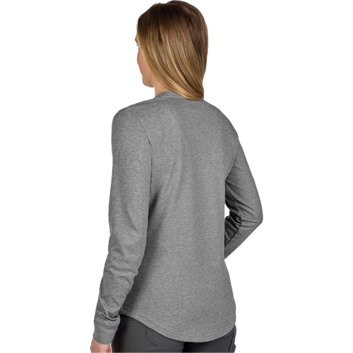 T-shirt hybride &agrave; manches longues FREEFLEX, Femmes, T-petit, Gris Les Distributions ICE