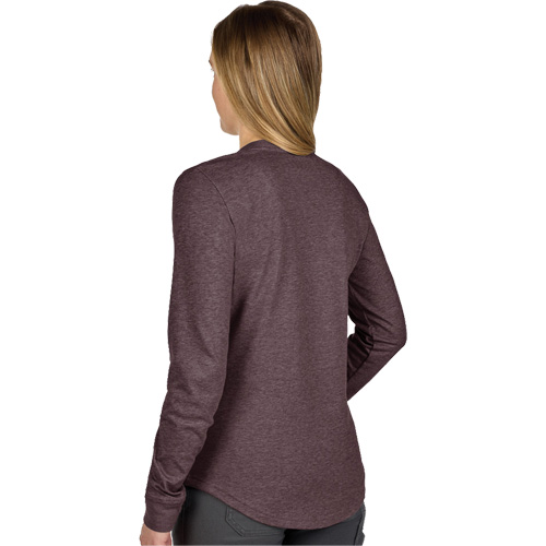 FREEFLEX Long-Sleeve Hybrid T-Shirt, Women's, X-Small, Purple Les Distributions ICE