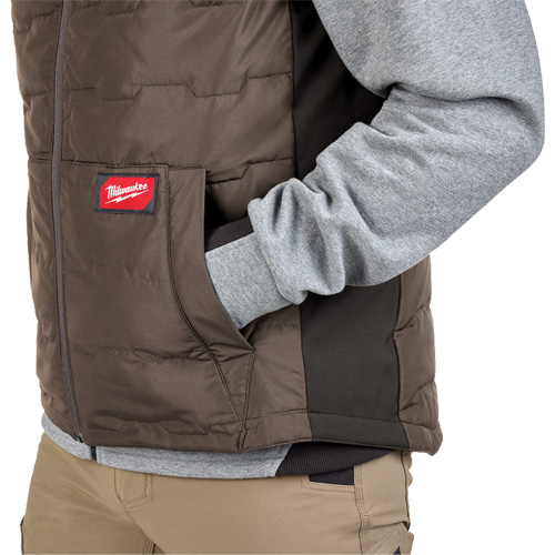 Veste l&eacute;g&egrave;re et isol&eacute;e FREEFLEX, Hommes, Petit, Brun Les Distributions ICE