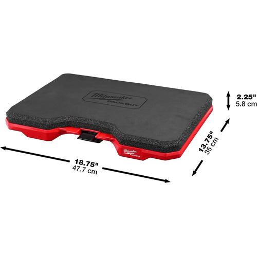 Packout Kneeling Pad, 18.7" L x 13.7" W, 2.2" Thick Les Distributions ICE