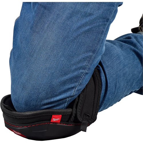 High-Mobility Knee Pad, Hook and Loop Style, Plastic Caps, Foam Pads Les Distributions ICE