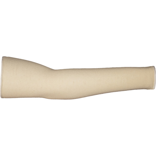 Manchette de protection pour des t&acirc;ches &agrave; faible risque PKCW KnitActiv –  emballage pour machines distributrices, 18", Coton, Beige Les Distributions ICE