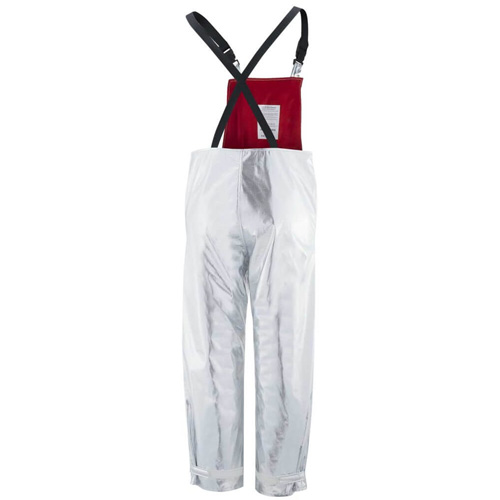 Heat Reflective Bib-Overalls, 2X-Large, Aluminized PBI Kevlar&reg; Les Distributions ICE