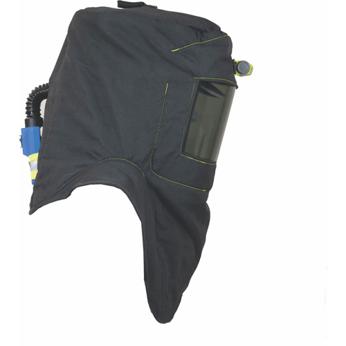Cagoule de protection contre l'arc &eacute;lectrique TCG, Noir, 40 cal/cm², ANSI Z87.1/ASTM F1506/ASTM F1959/ASTM F2178/R&eacute;pond ou surpasse la norme CSA Z462/NFPA 70E, 4 Arc &eacute;lectrique EPI cat&eacute;gorie niveau Les Distributions ICE