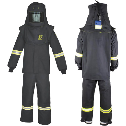 Ensemble de manteau contre l'arc &eacute;lectrique TCG moyen, 75 cal/cm² Les Distributions ICE